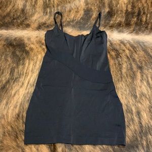 Sexy mini black dress